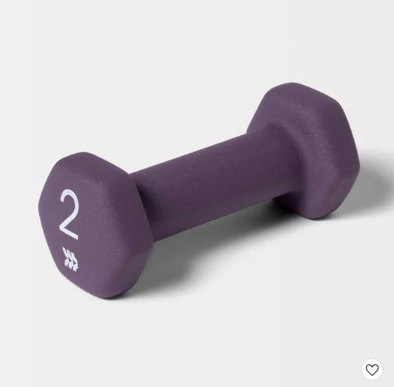 Par de mancuernas de 2Lb marca All In Motion