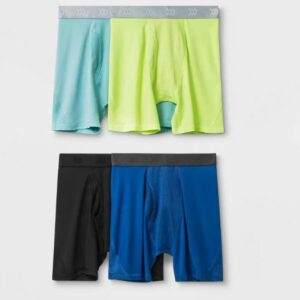 Paquete de 4 bóxer para niño talla XL marca All In Motion