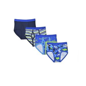 Paquete de 4 calzones para niño talla L marca Wonder nation