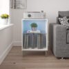 Soporte Para Tocadiscos Led - Marca Ameriwood Home Lumina
