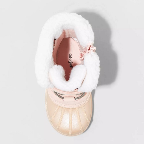 Botas de invierno para niña talla 12 marca Cat & Jack - Imagen 3