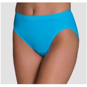 Paquete de 6 calzones de corte alto para dama talla 2XL marca Fruit of the Loom