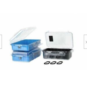 Alternative view of Paquete de 3 mini cajas de almacenamiento impermeables marca Ubio