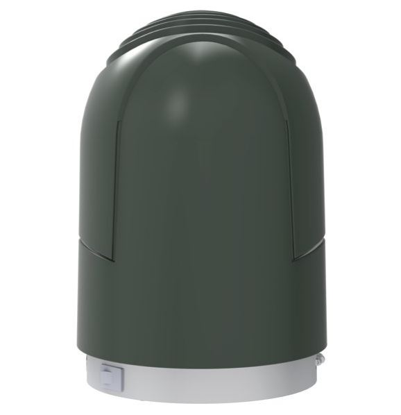 Ventilador de uso personal de 3 velocidades color gris marca Vornado - Imagen 2