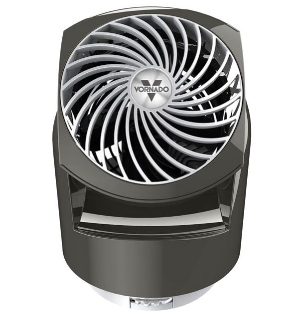Ventilador de uso personal de 3 velocidades color gris marca Vornado - Imagen 3