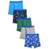 Paquete de 5 calzoncillos boxer para niño talla XL/XG marca Wonder Nation