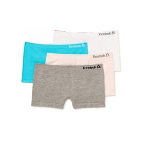 Paquete de 4 calzones tipo bodyshorts para niña talla XL mara Reebok