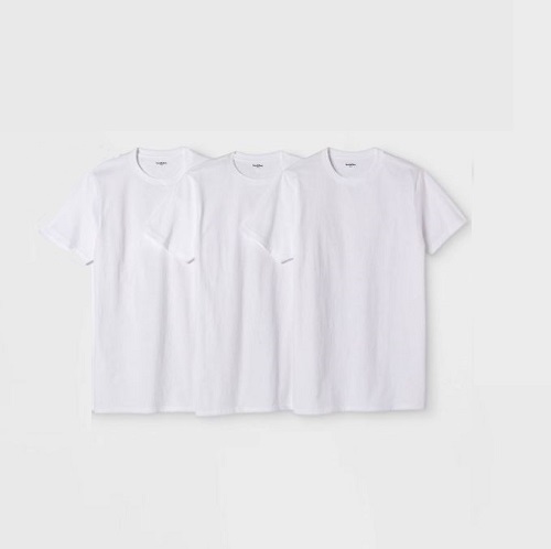 Paquete de 3 camisas para caballero talla M (38-40) marca Goodfellow