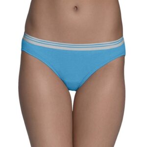 Paquete de 5 calzones corte hípster para dama talla S marca Fruit of the Loom
