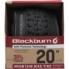 Neumático para bicicleta de montaña de 20" x 2.10" marca Blackburn