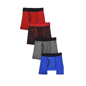 Paquete de 4 boxers para niño talla M marca Athletic Works