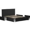 Base de cama tamaño matrimonial con cajones de almacenamiento marca Novogratz