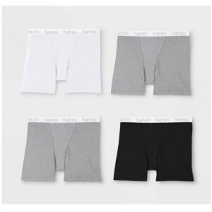 Alternative view of Paquete de 4 calzones tipo boxer para dama talla S marca Hanes