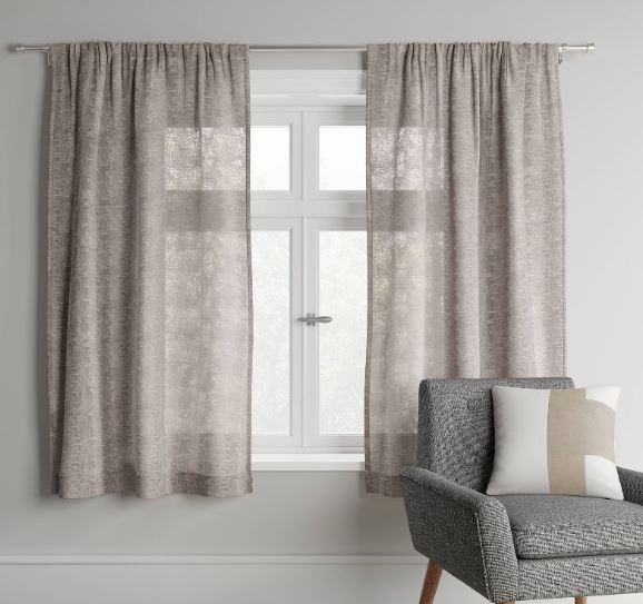 Par de cortinas de 108x54" marca Project 62