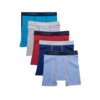Paquete de 5 bóxer para niños talla XL/XG marca Hanes
