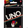 Juego de cartas UNO con diseño clásico marca Mattel