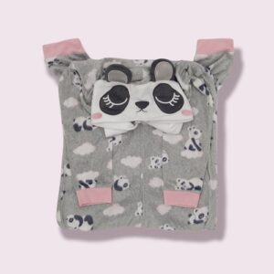 Alternative view of Mameluco con diseño de panda para niña talla M marca Wonder Nation