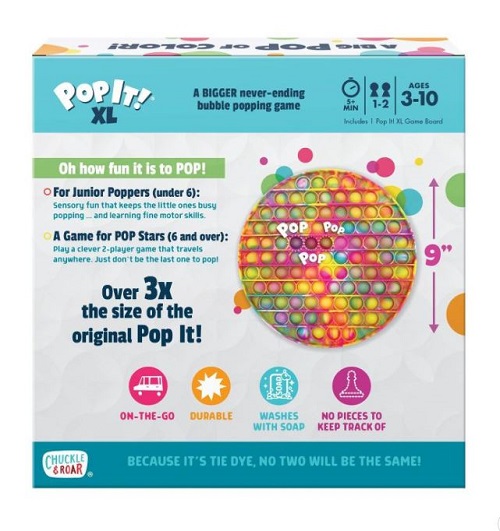 Juego original de reventar burbujas sin fin para niños marca Chuckle & Roar - Imagen 3