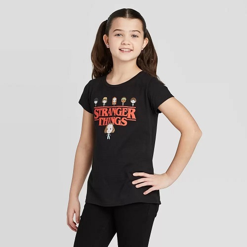 Blusa Camisetas NiÃ±a Stranger Things Shirt Camisetas De Stranger