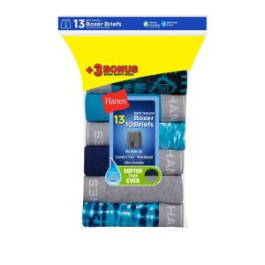 Ropa interior para niños Hanes, paquete de 10