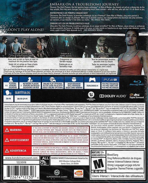 The Dark Pictures: El hombre de Medan, para PlayStation 4 - Imagen 2