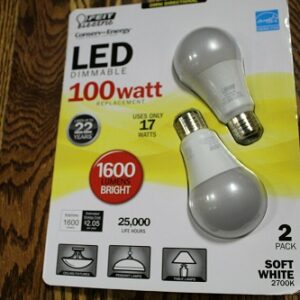 Focos led de 17 vatios, Omnidireccional 2 pack