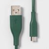Cable redondo Micro-USB a USB-A marca Heyday