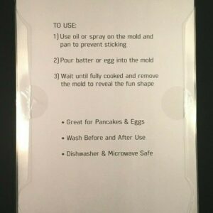 Alternative view of Moldes para Huevos y Pancakes