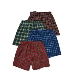 Paquete de 4 bóxer para niño talla M marca Wonder Nation