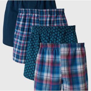 Alternative view of Calzones bóxer de tejido elástico para hombre, paquete de 4 talla XL marca Hanes