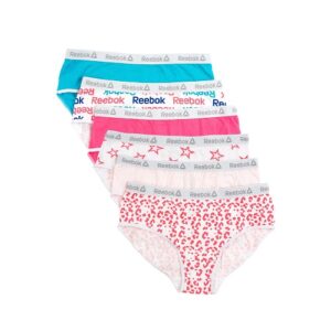 Calzones Hipster impreso sin costuras, paquete de 6 talla XL marca Reebok