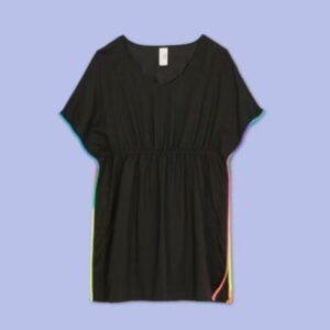 Vestido holgado con bordado de arcoíris para niña talla S marca More Than Magic