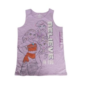 Camisa sin mangas para niñas talla XL marca Disney Princess