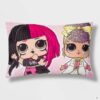 Funda de almohada reversible de 20x30" marca LOL Surprise!