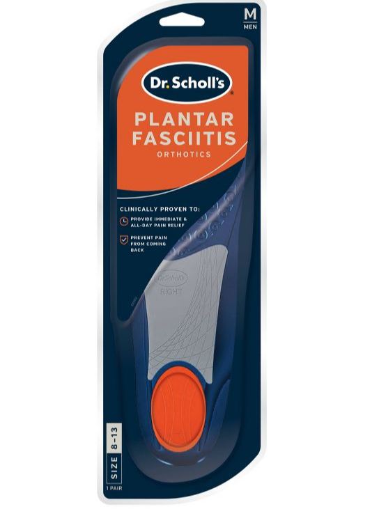 Plantillas para fascitis palntar para caballero talla 8-13 marca Dr. Scholl's - Imagen 2
