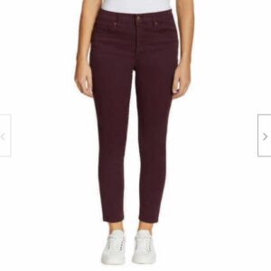 Pantalón color guinda para dama talla 14 marca Jessica Simpson