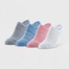 Pack de 4 calcetines deportivos para dama talla 5-10 marca Peds