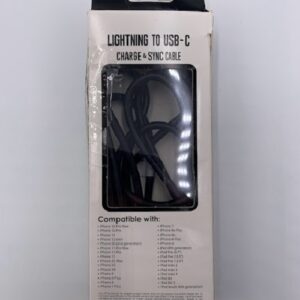 Alternative view of Cable lightning a Usb-C