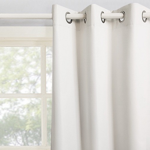 Blackout Cortinas, Juego de 2, 37" x 84", Blanco marca Mainstays - Imagen 2