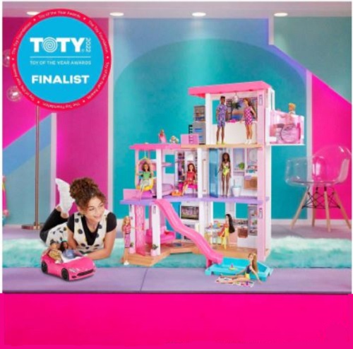 Casa de muñecas Barbie DreamHouse con piscina, tobogán, elevador