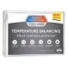 Cubrecolchón Queen Termorregulador Perfect Protection marca Allerease