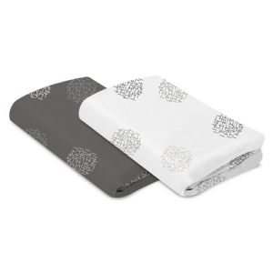 Juego de sábanas para corralito 4moms Brisa, paquete de 2 marca 4moms
