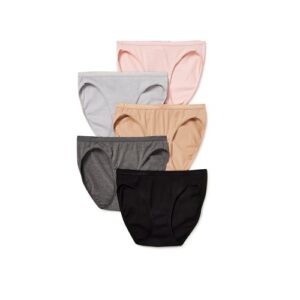 Paquete de 5 calzones tipo bikini para dama talla XL marca Secret Treasures