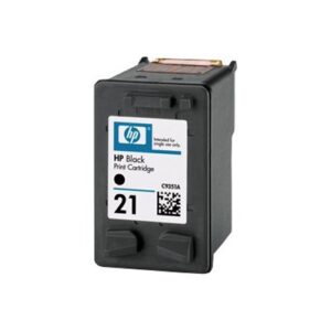 Alternative view of Cartucho de tinta 21 color negro marca HP