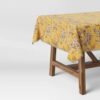 Mantel de mesa con estampado de flores de algodón 50'' X 50'' marca Threshold