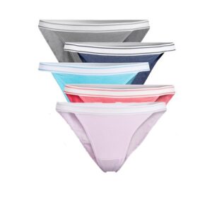 5 panties para dama tipo string bikini talla XL (16-18) marca Secret Treasures