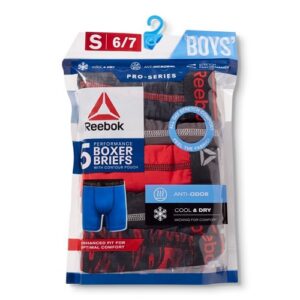 Alternative view of Paquete de 5 boxers para niño talla S marca Reebok
