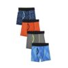 Paquete de 4 boxers para niño talla M marca Athletic Works