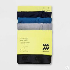 Paquete de 3 bóxer para niño talla L marca All In Motion