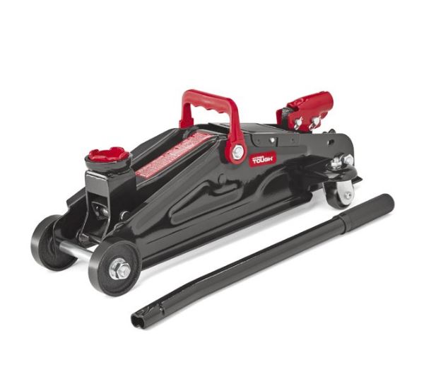 Gato hidráulico con soporte de 2 toneladas marca Hyper Tough